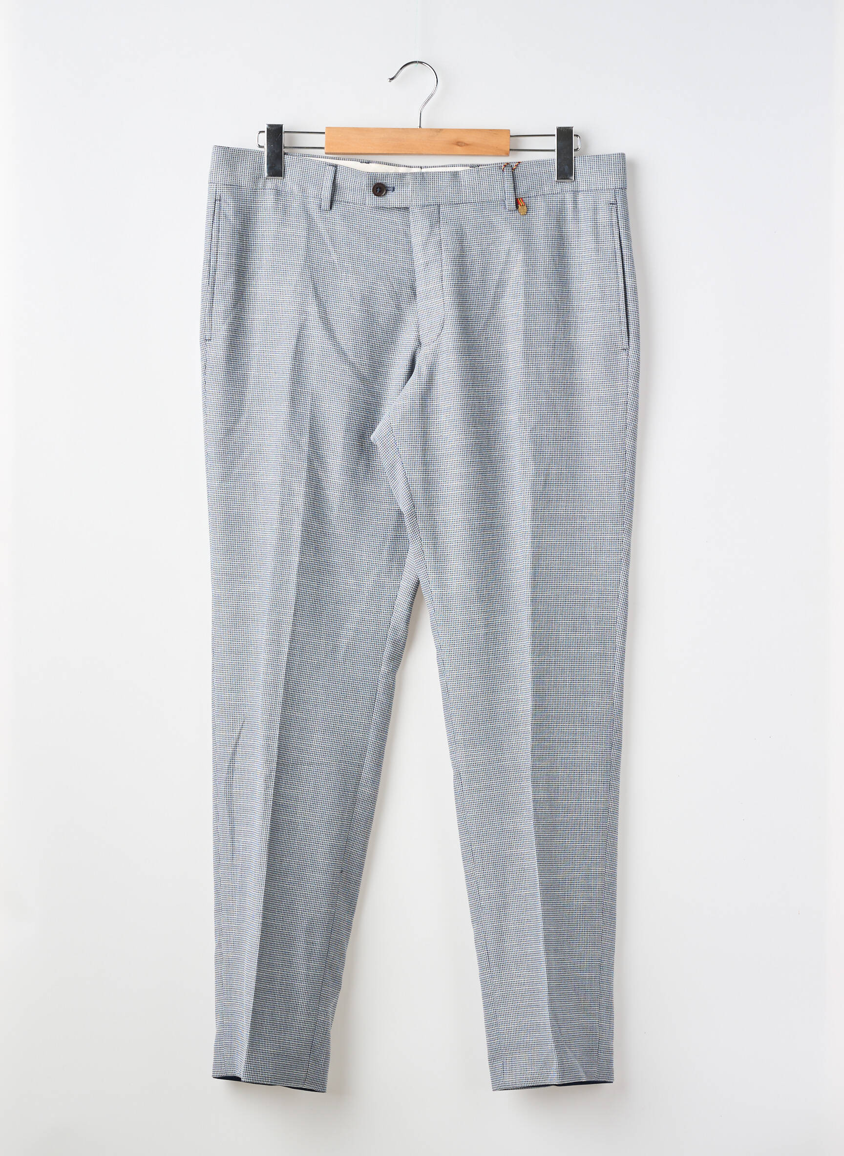 Pantalon droit bleu LE FABULEUX MARCEL DE BRUXELLES homme