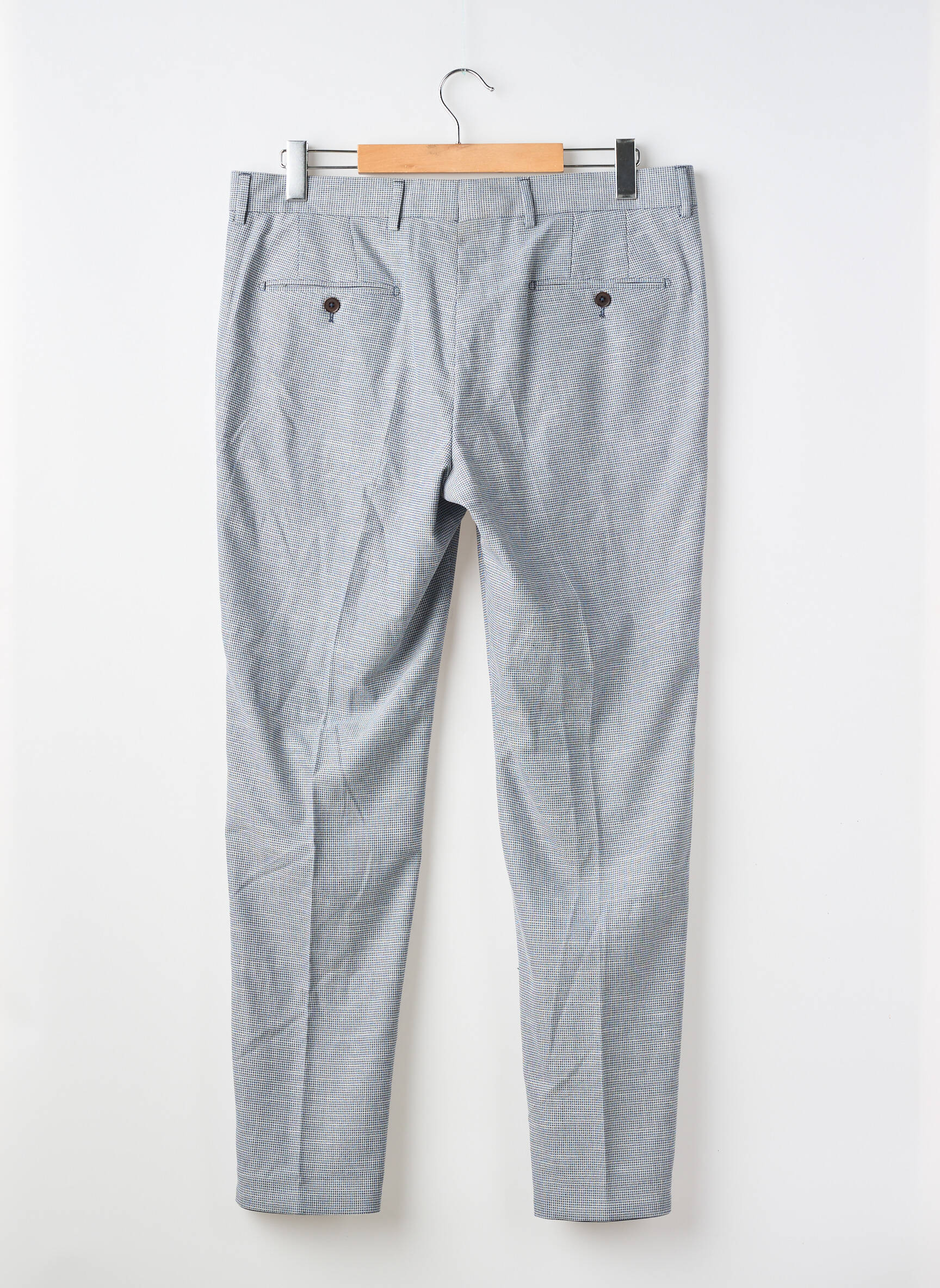 Pantalon droit bleu LE FABULEUX MARCEL DE BRUXELLES homme