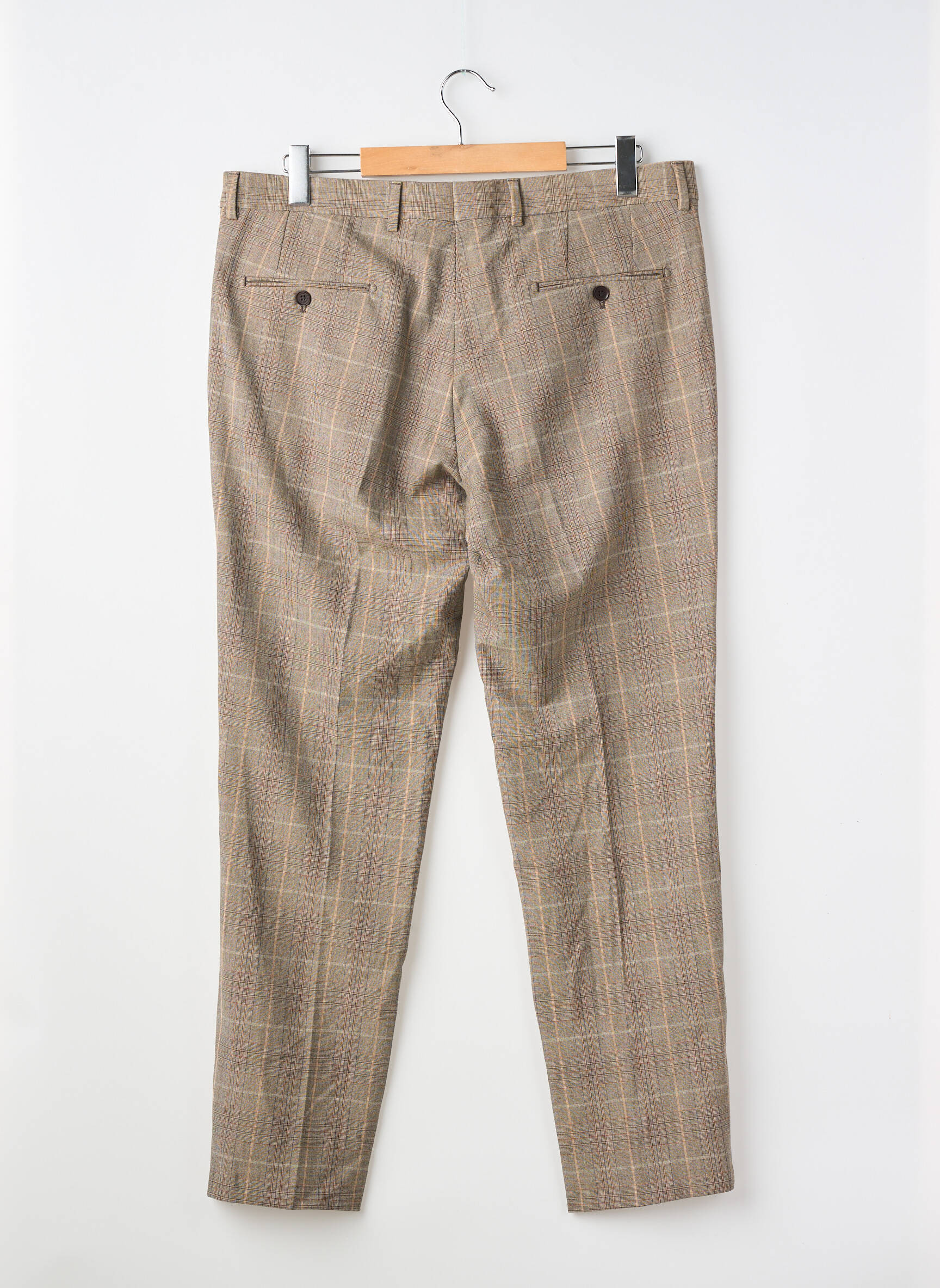 Pantalon droit beige LE FABULEUX MARCEL DE BRUXELLES homme