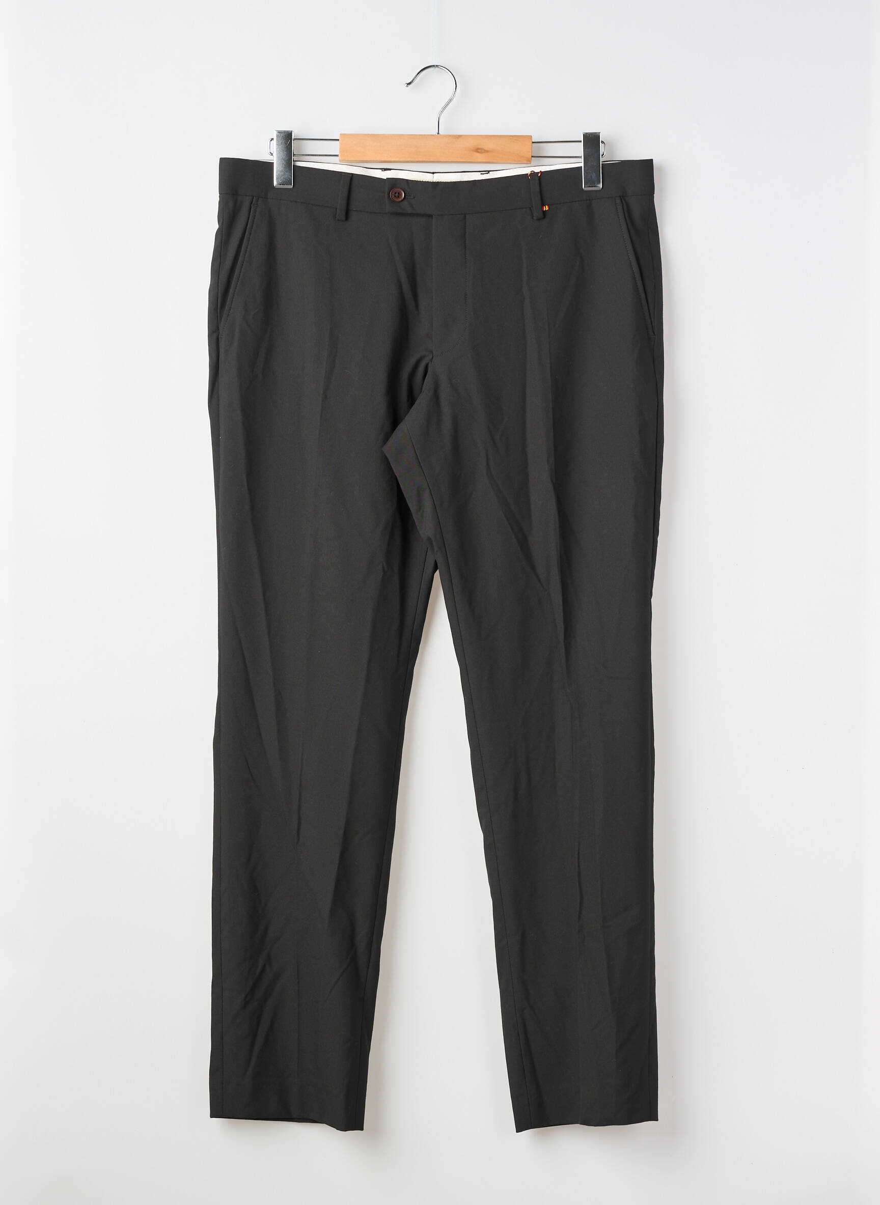 Pantalon droit noir LE FABULEUX MARCEL DE BRUXELLES homme
