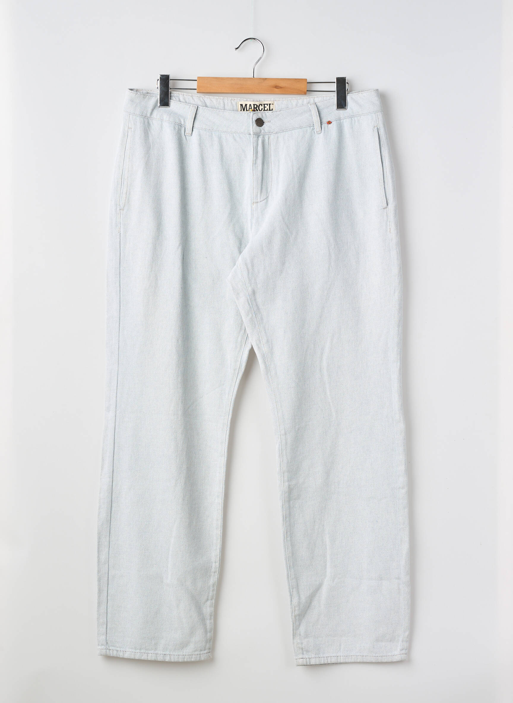 Jeans coupe droite bleu LE FABULEUX MARCEL DE BRUXELLES homme