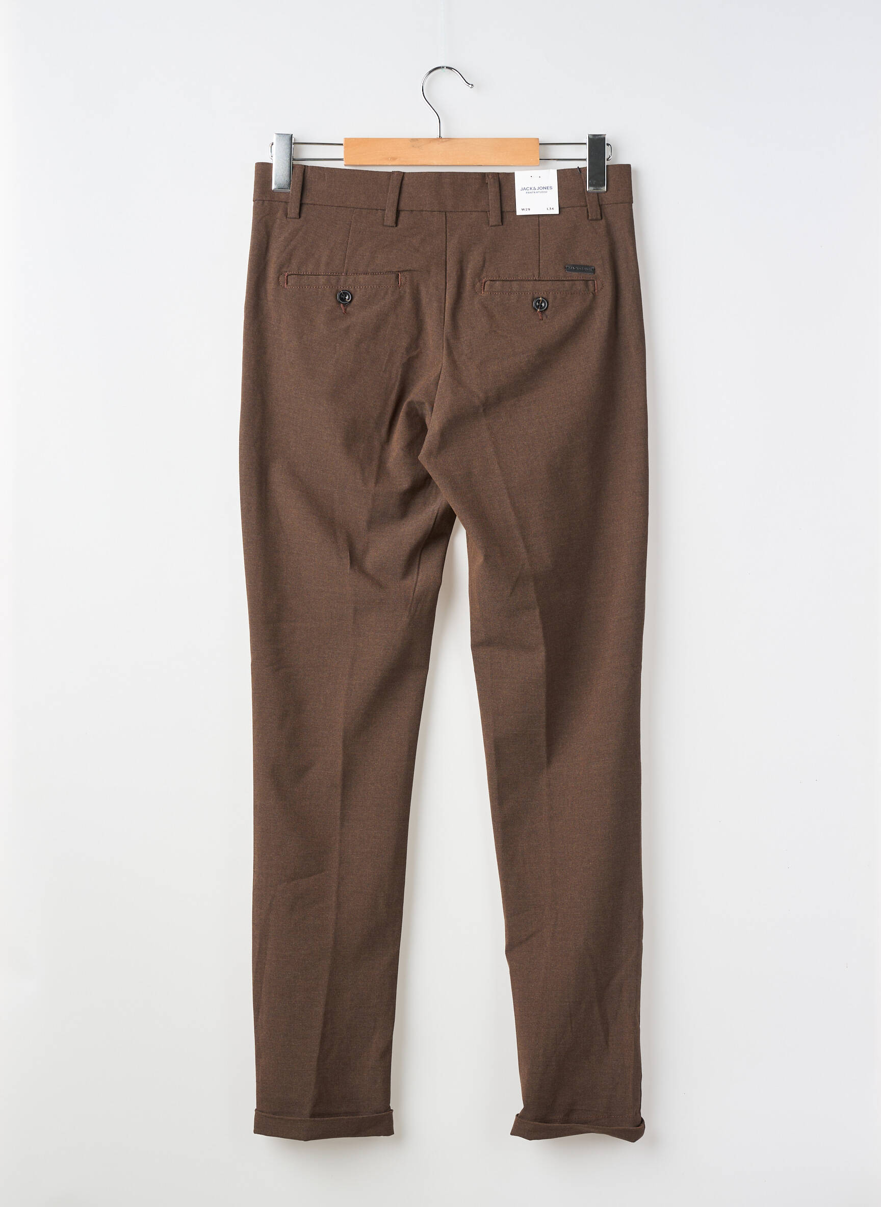 Pantalon droit vert JACK & JONES homme