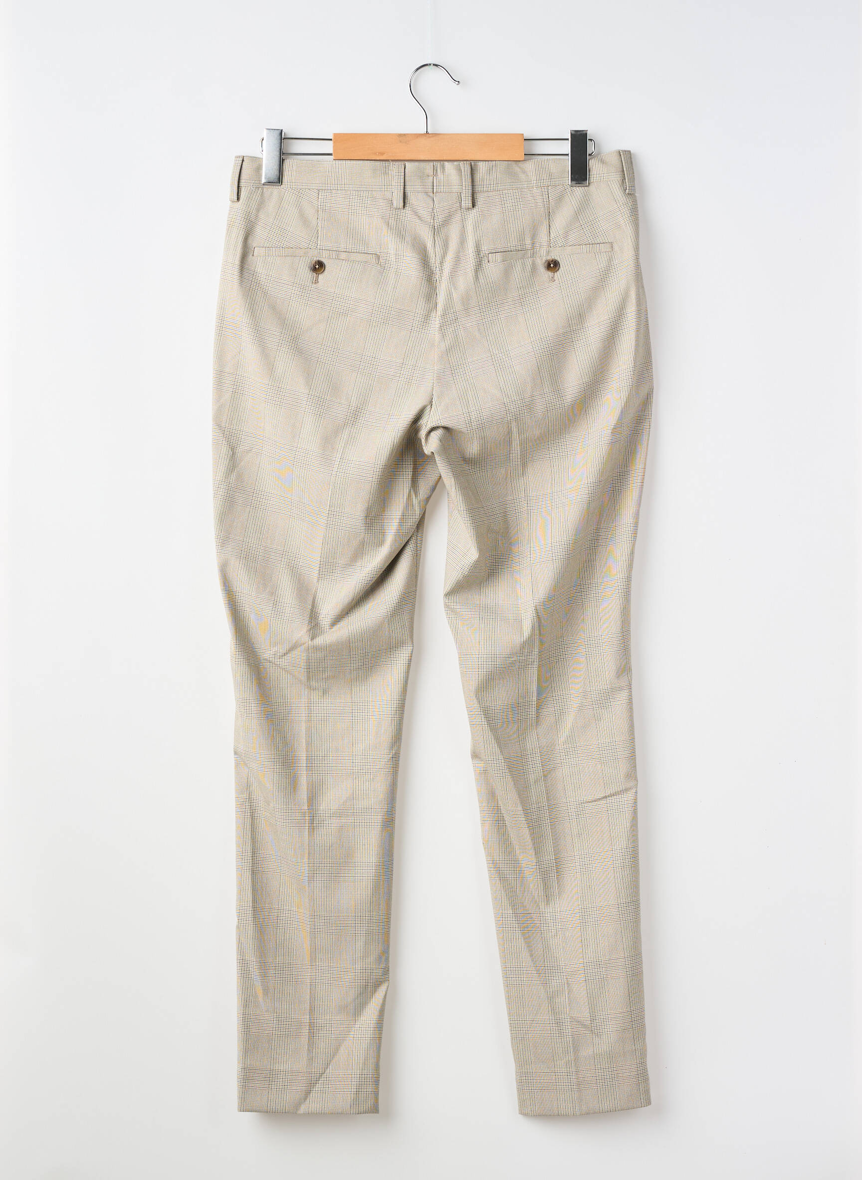 Pantalon droit gris MANGO homme