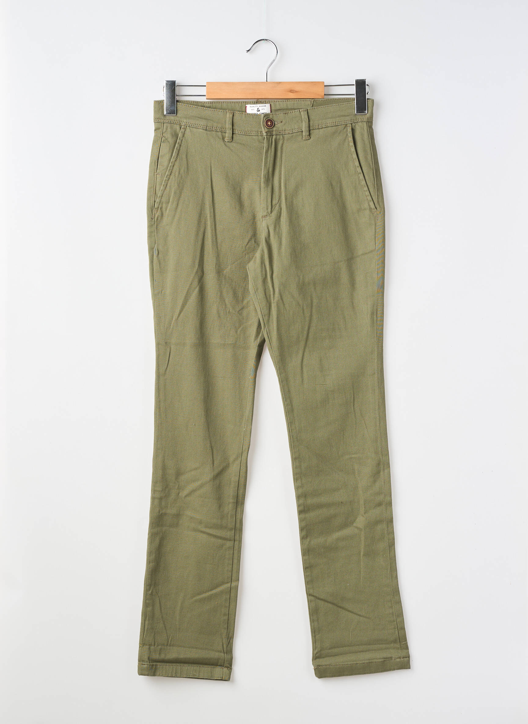 Pantalon chino vert JACK & JONES homme