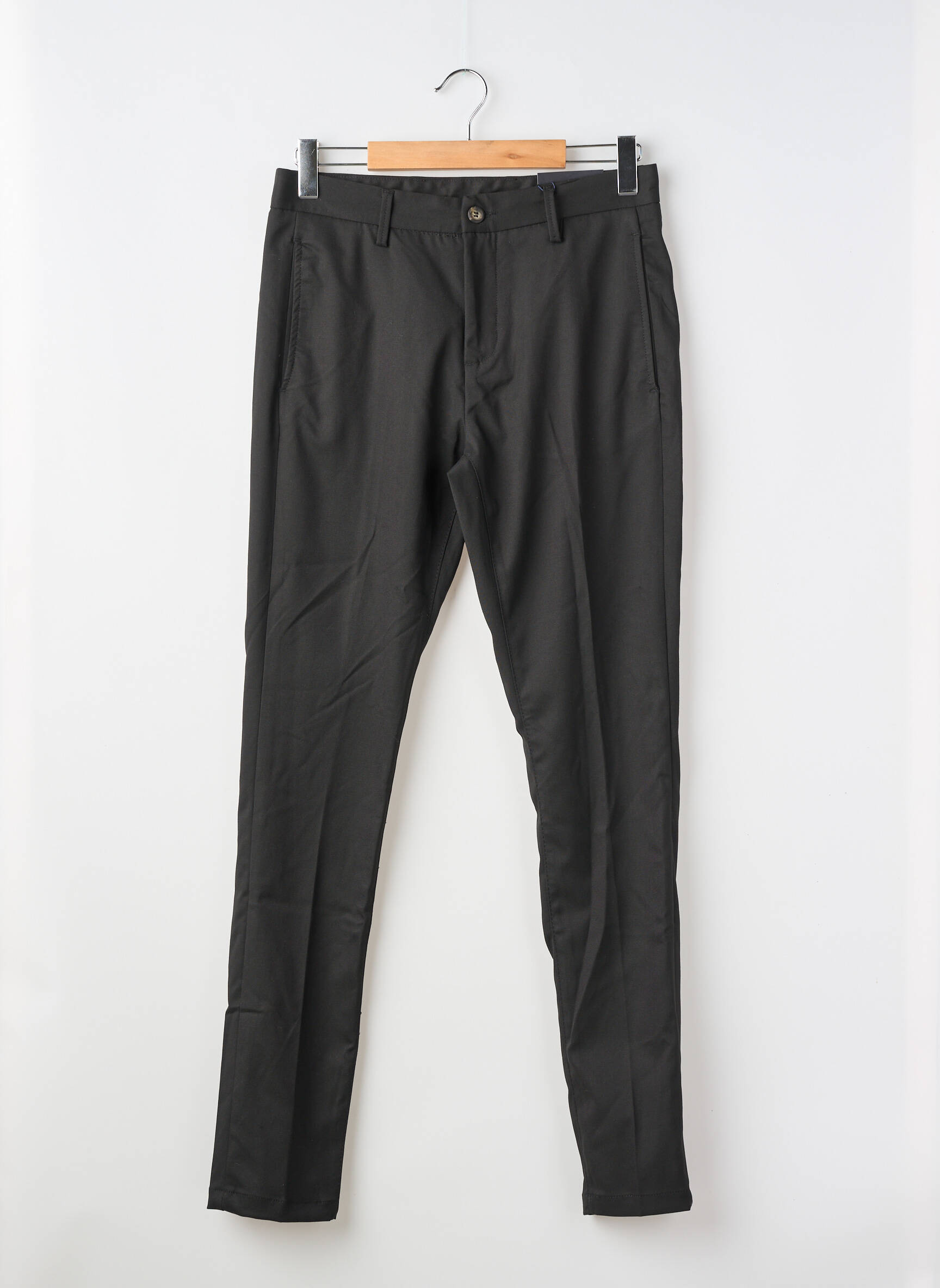 Pantalon droit noir BRUCE & BUTLER  homme