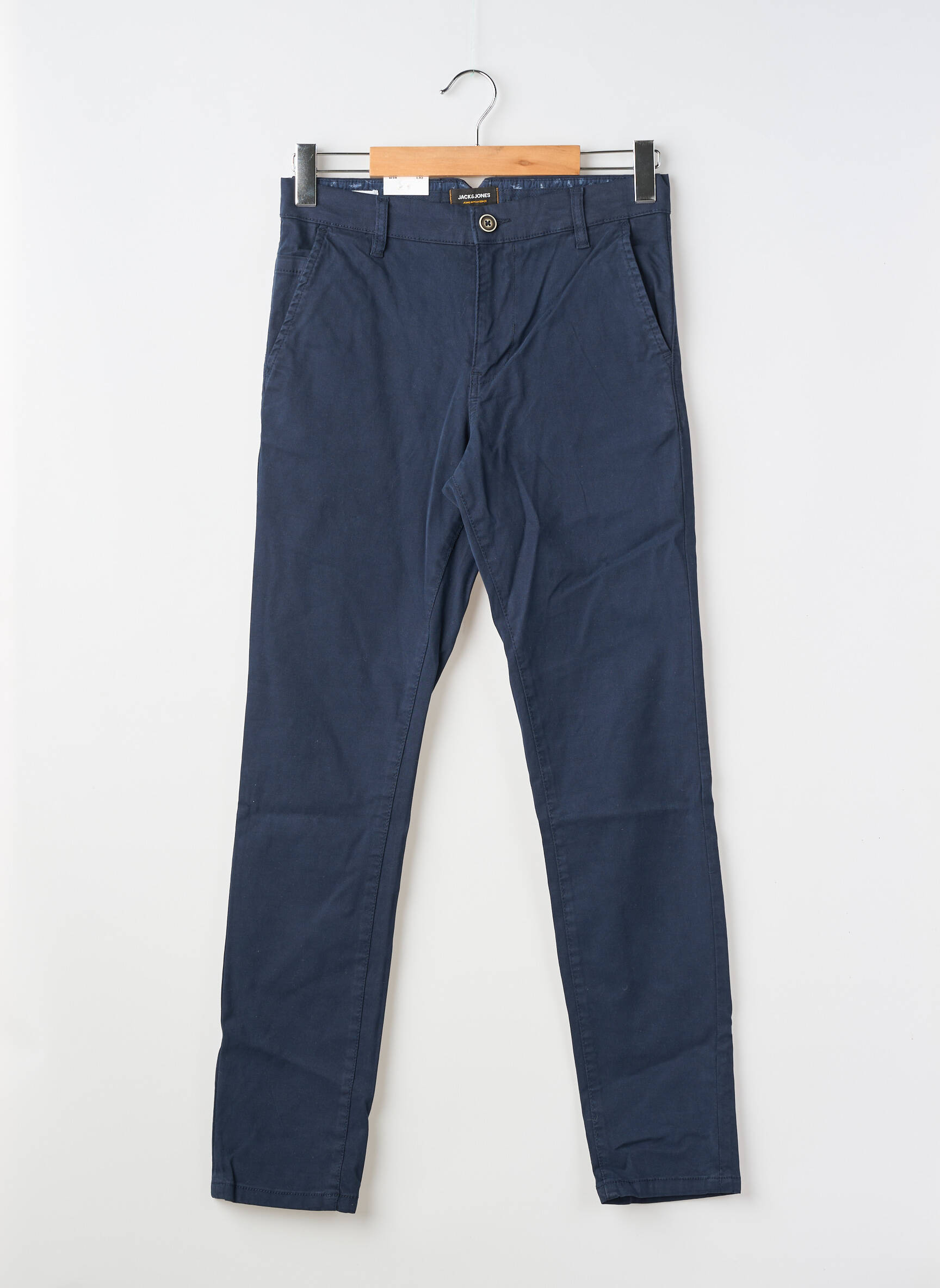 Pantalon chino bleu JACK & JONES homme