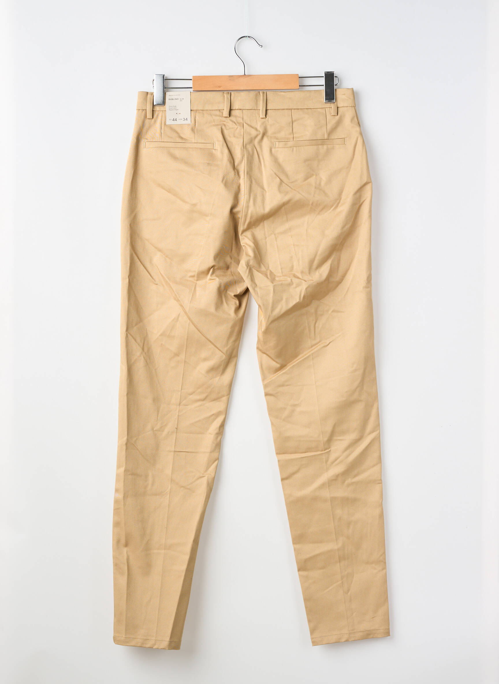 Pantalon chino marron MANGO homme