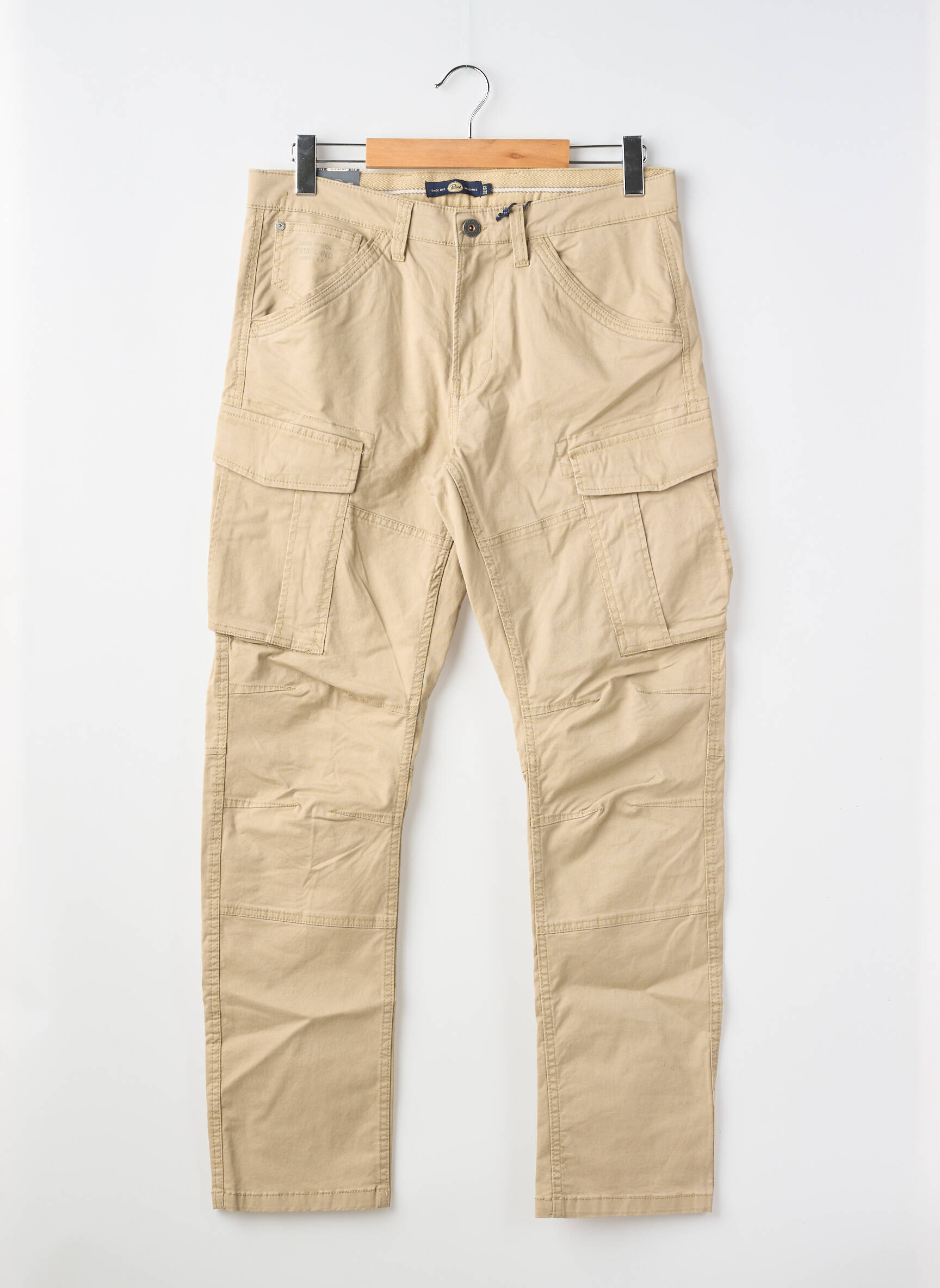 Pantalon cargo beige PETROL INDUSTRIES homme