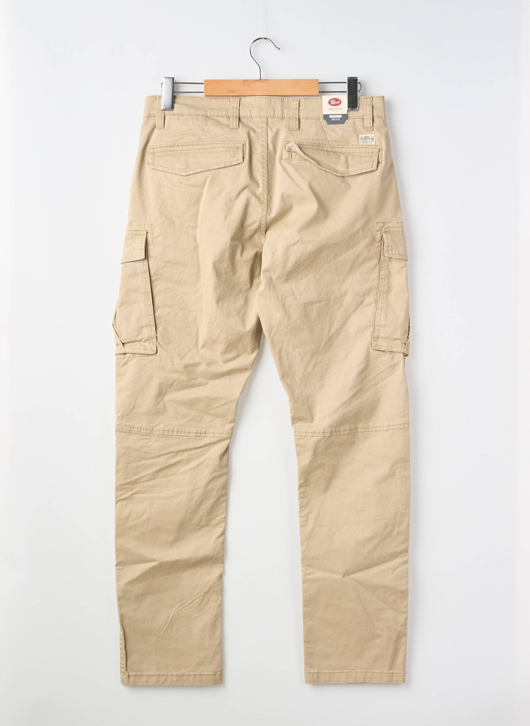 Pantalon cargo beige PETROL INDUSTRIES homme