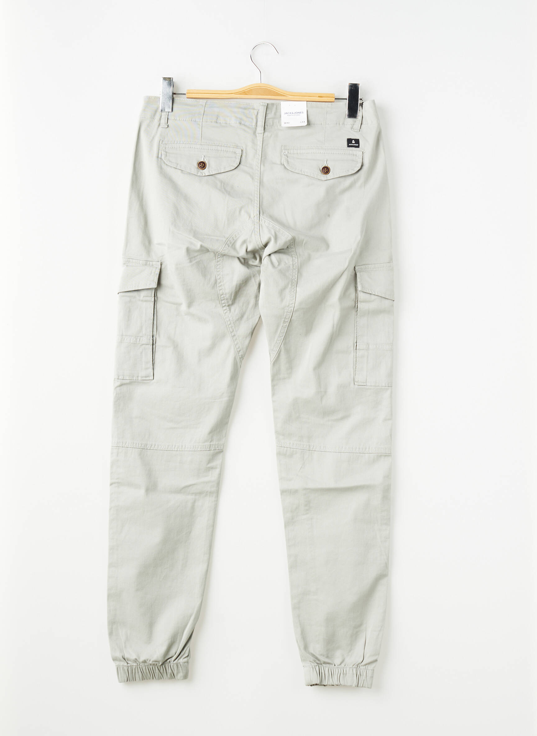 Pantalon cargo gris JACK & JONES homme