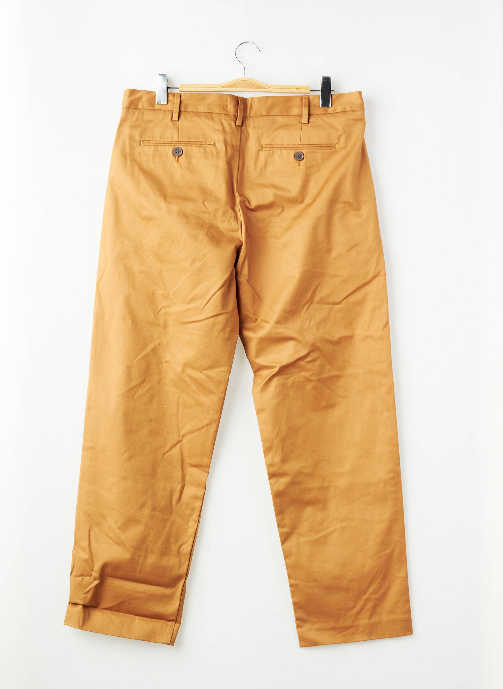 Pantalon droit marron LE FABULEUX MARCEL DE BRUXELLES homme