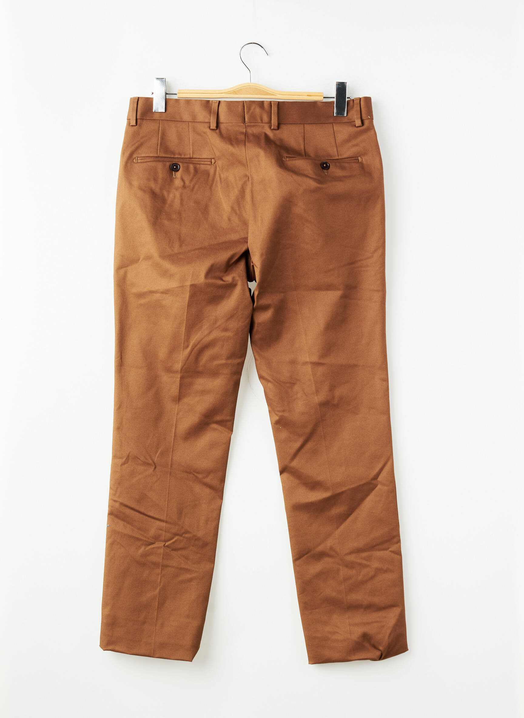 Pantalon chino marron LE FABULEUX MARCEL DE BRUXELLES homme