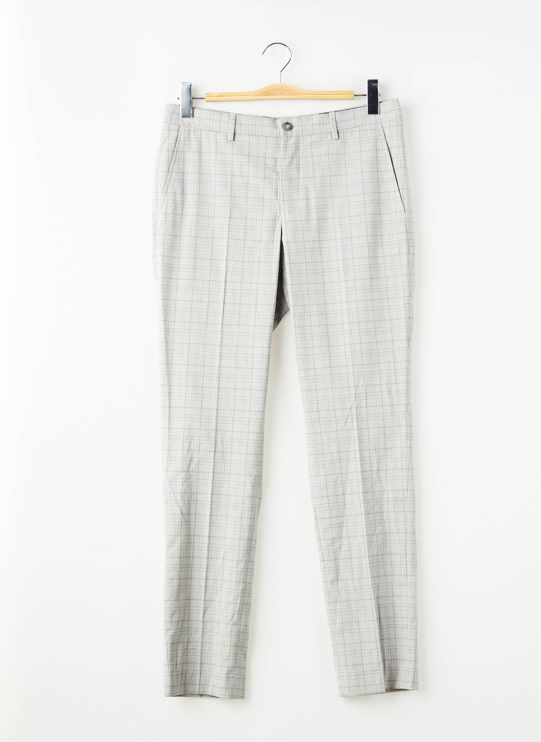 Pantalon slim gris JACK & JONES homme