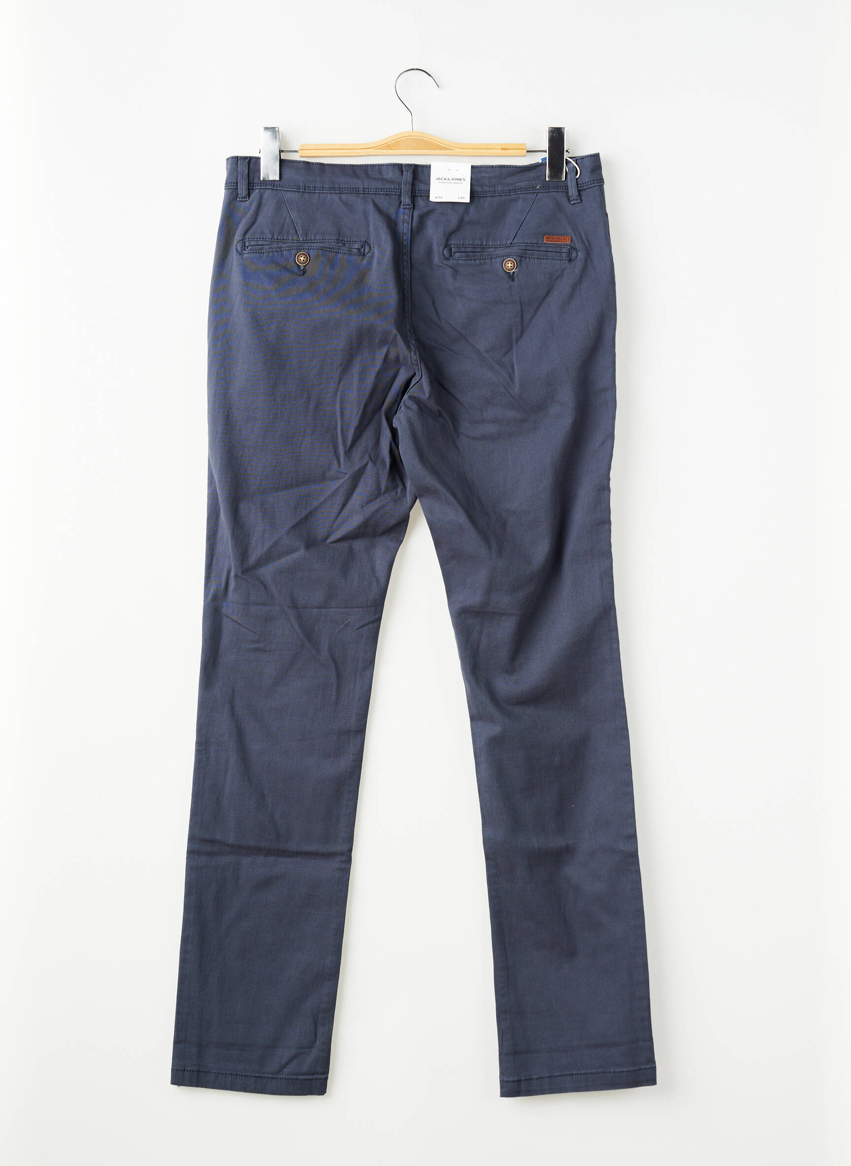 Pantalon chino bleu JACK & JONES homme
