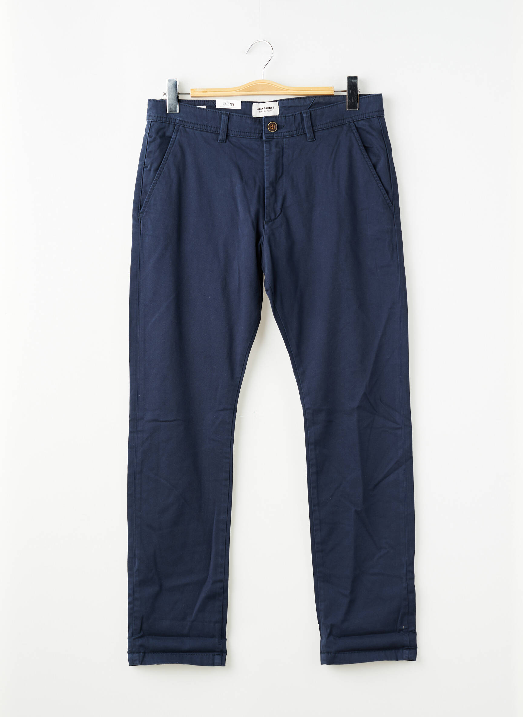 Pantalon chino bleu JACK & JONES homme