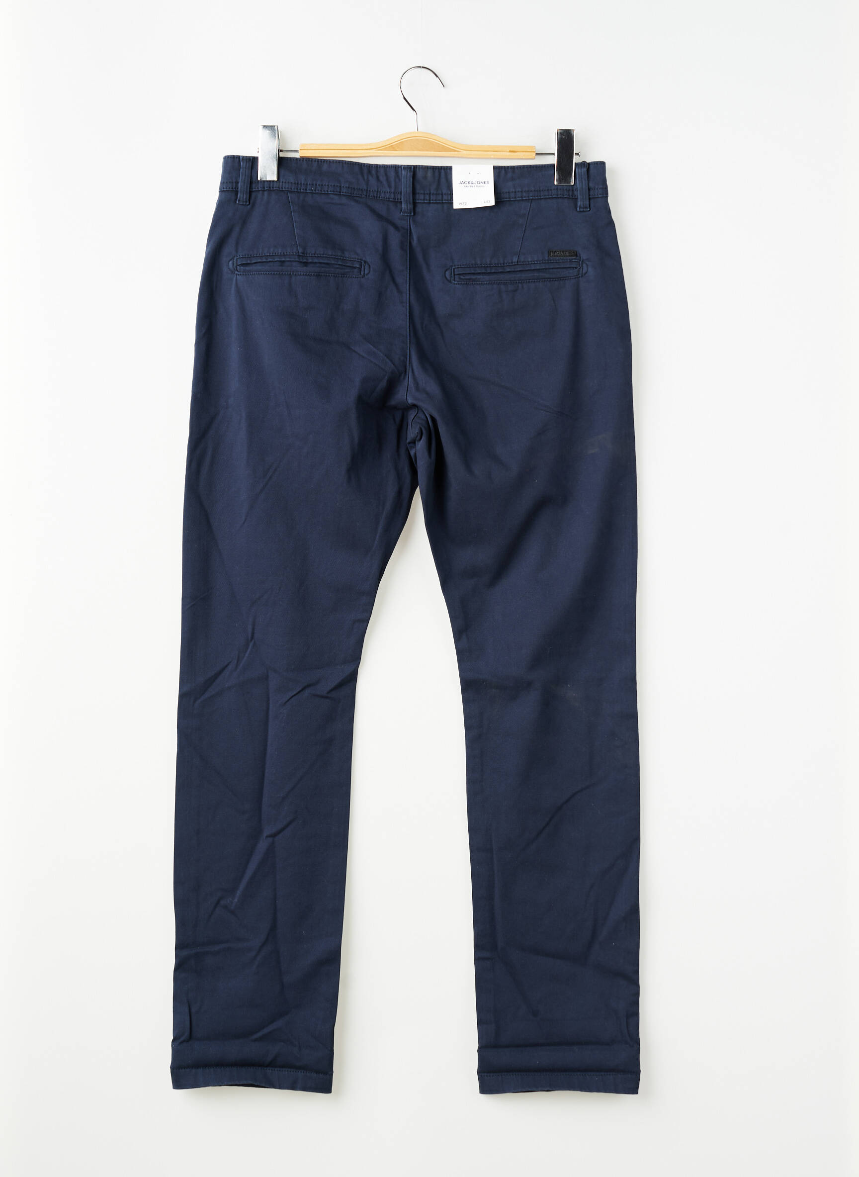 Pantalon chino bleu JACK & JONES homme