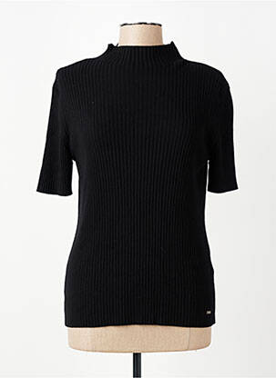 Pull col roulé noir MORE & MORE femme