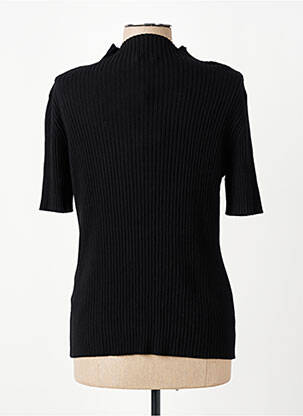 Pull col roulé noir MORE & MORE femme