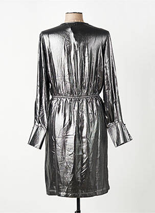 Robe mi-longue argent MEXX femme