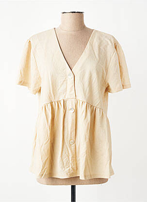 Blouse beige MANGO femme