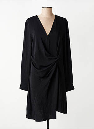 Robe mi-longue noir MANGO femme