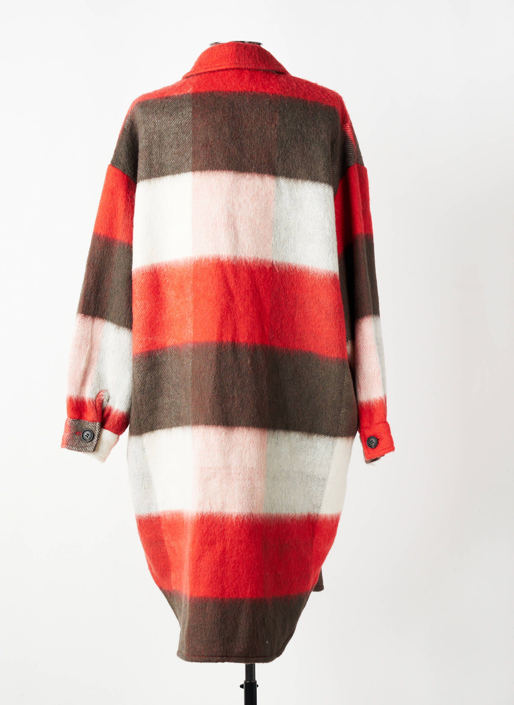 Manteau long rouge VERO MODA femme