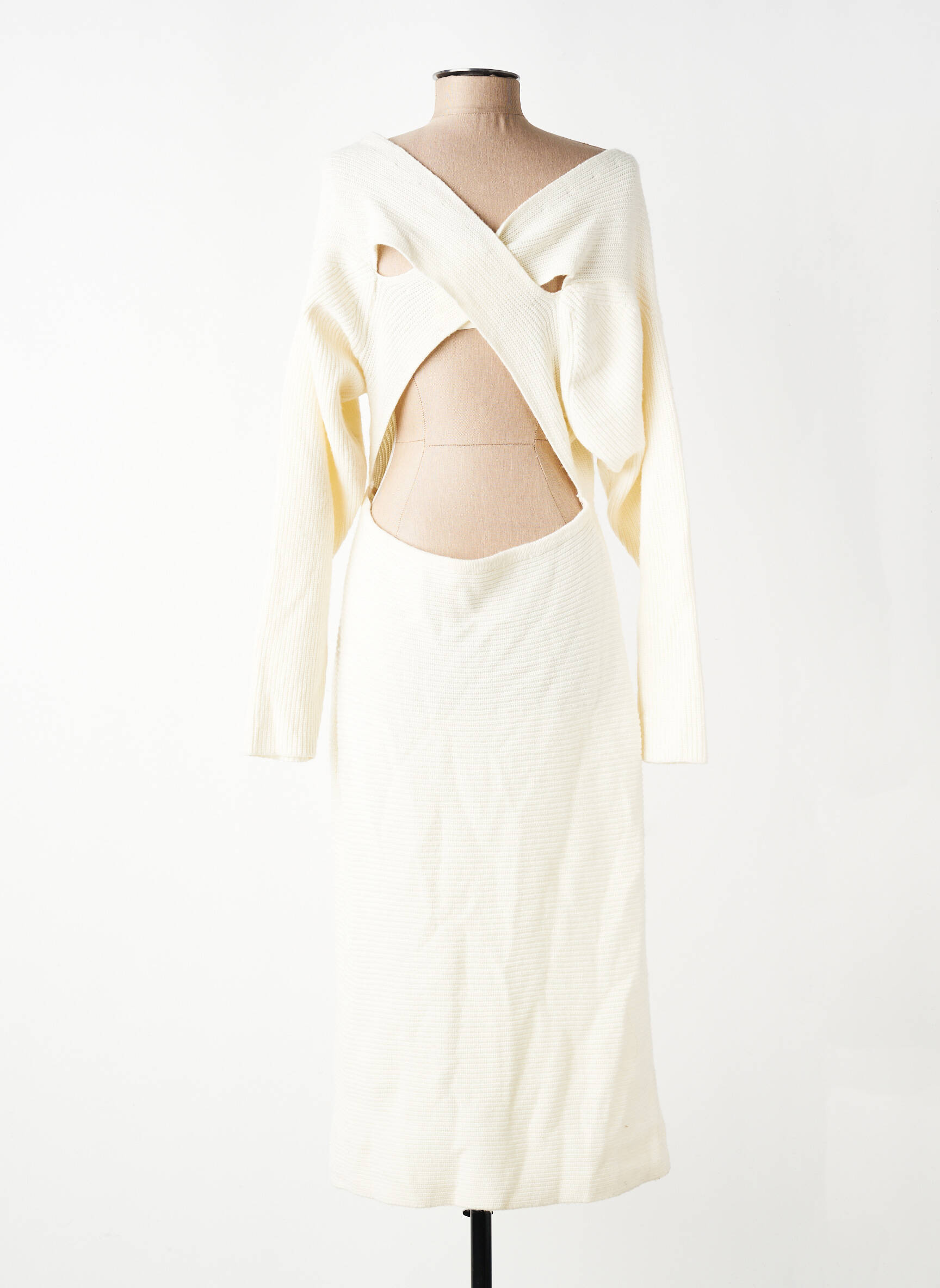 Robe pull beige VICOLO femme