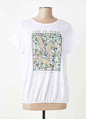 T-shirt blanc STREET ONE femme