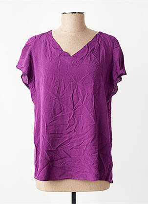 Chemisier violet BELLITA femme