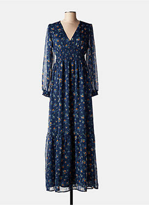 Robe longue bleu PEPE femme