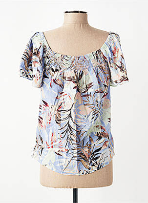 Top bleu GARCIA femme
