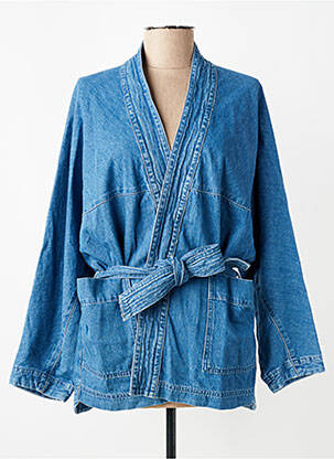 Veste en jean manches longues bleu ONLY femme