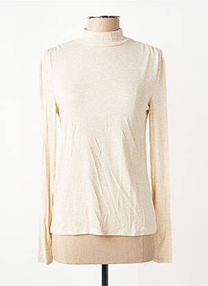 T-shirt marron MANGO femme