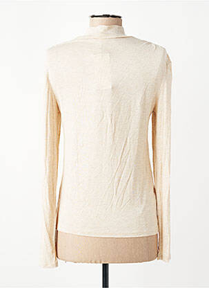 T-shirt marron MANGO femme