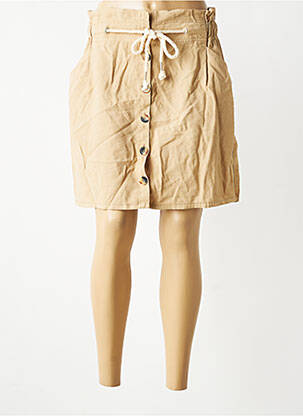 Jupe courte beige GARCIA femme