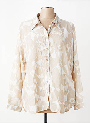 Chemisier beige ZABAIONE femme