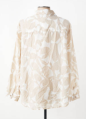 Chemisier beige ZABAIONE femme