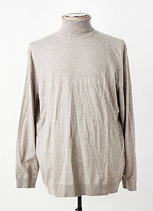Pull col roulé gris TOM TAILOR homme