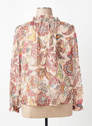Chemisier beige ZABAIONE femme