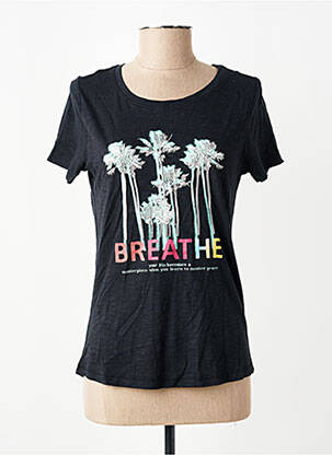 T-shirt noir S.OLIVER femme