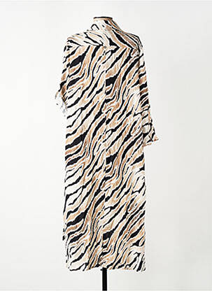 Robe longue beige PLEASE femme