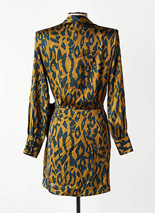 Robe mi-longue marron IMPERIAL femme