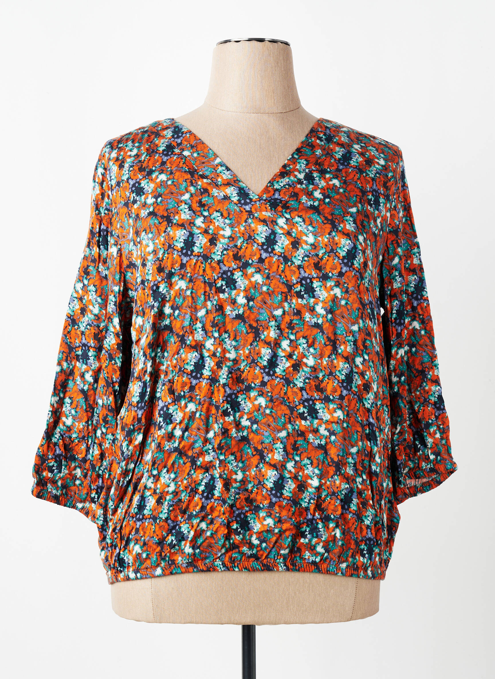 Blouse bleu TOM TAILOR femme