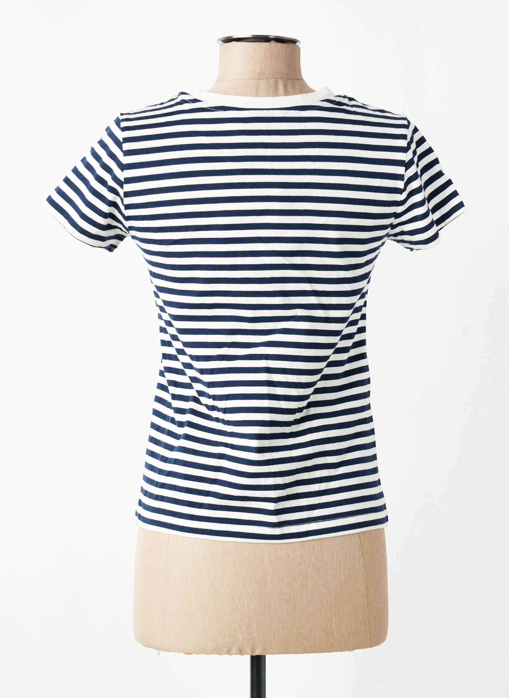 T-shirt bleu MANGO femme