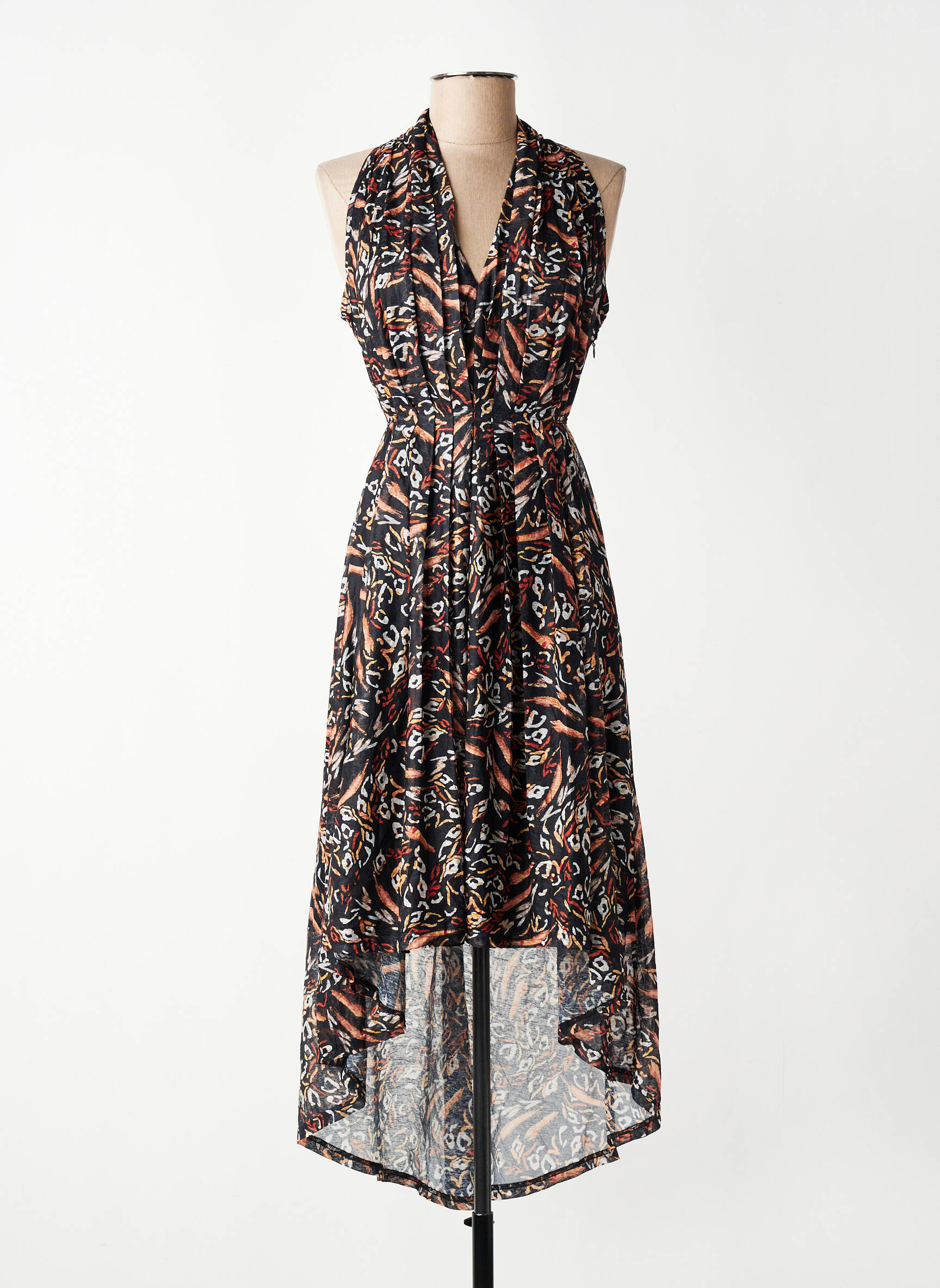 Robe courte noir MOLLY BRACKEN femme