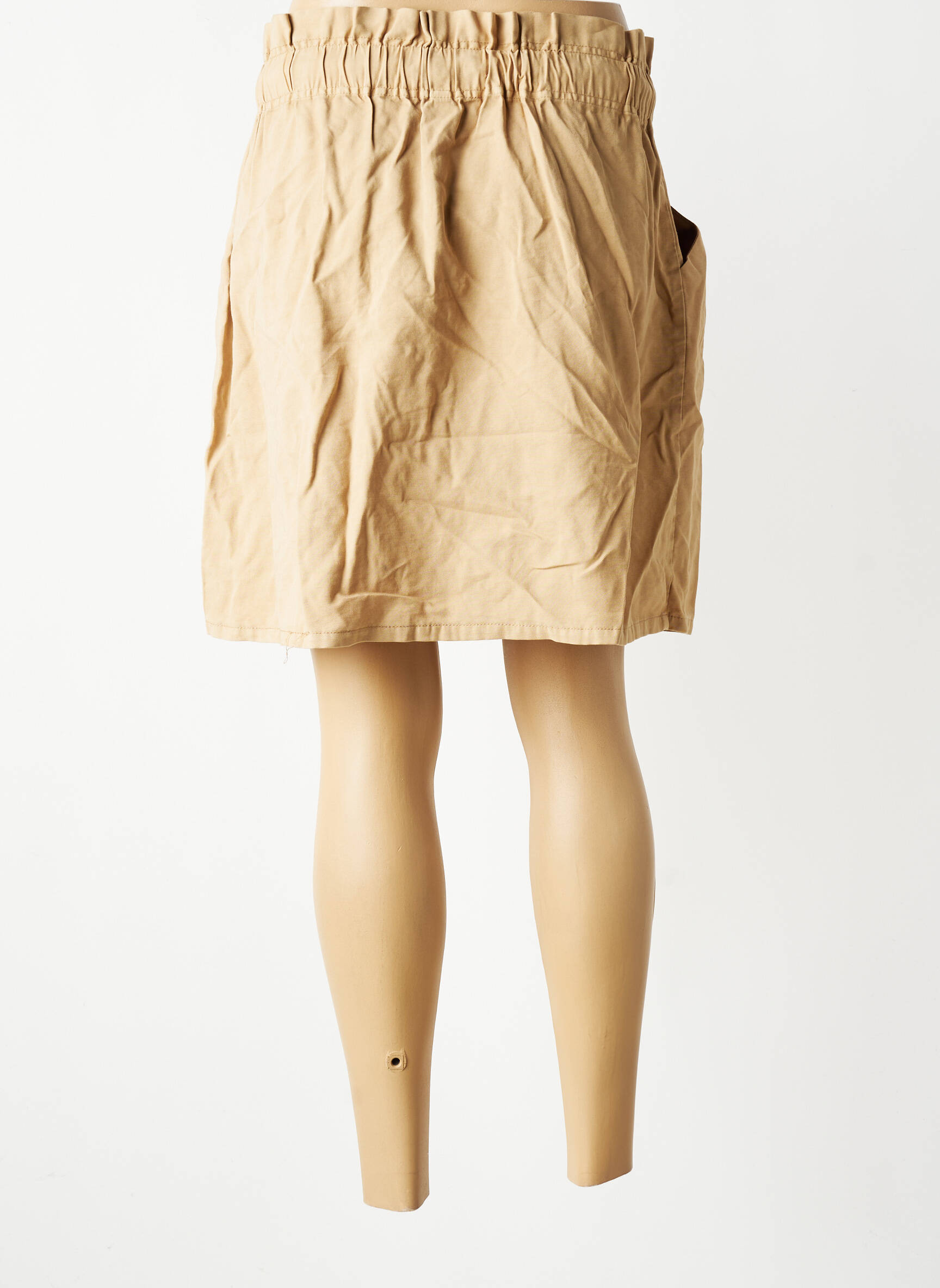 Jupe courte beige GARCIA femme