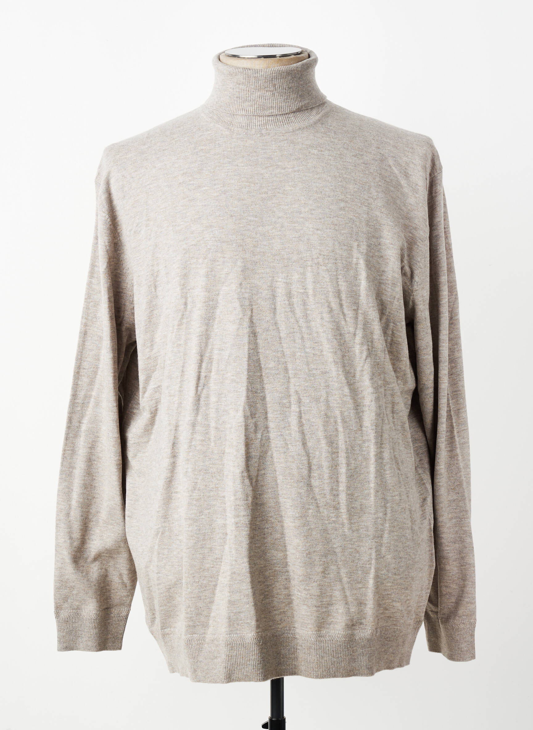 Pull col roulé gris TOM TAILOR homme
