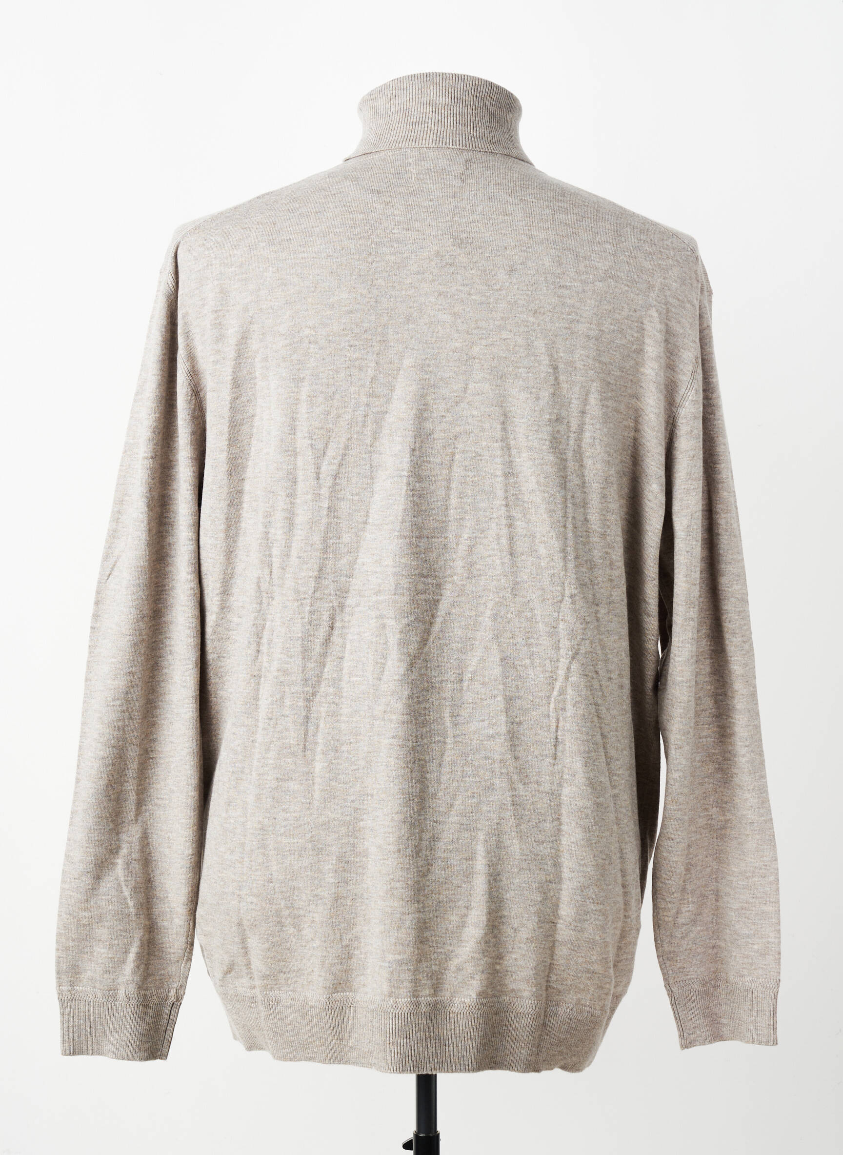 Pull col roulé gris TOM TAILOR homme