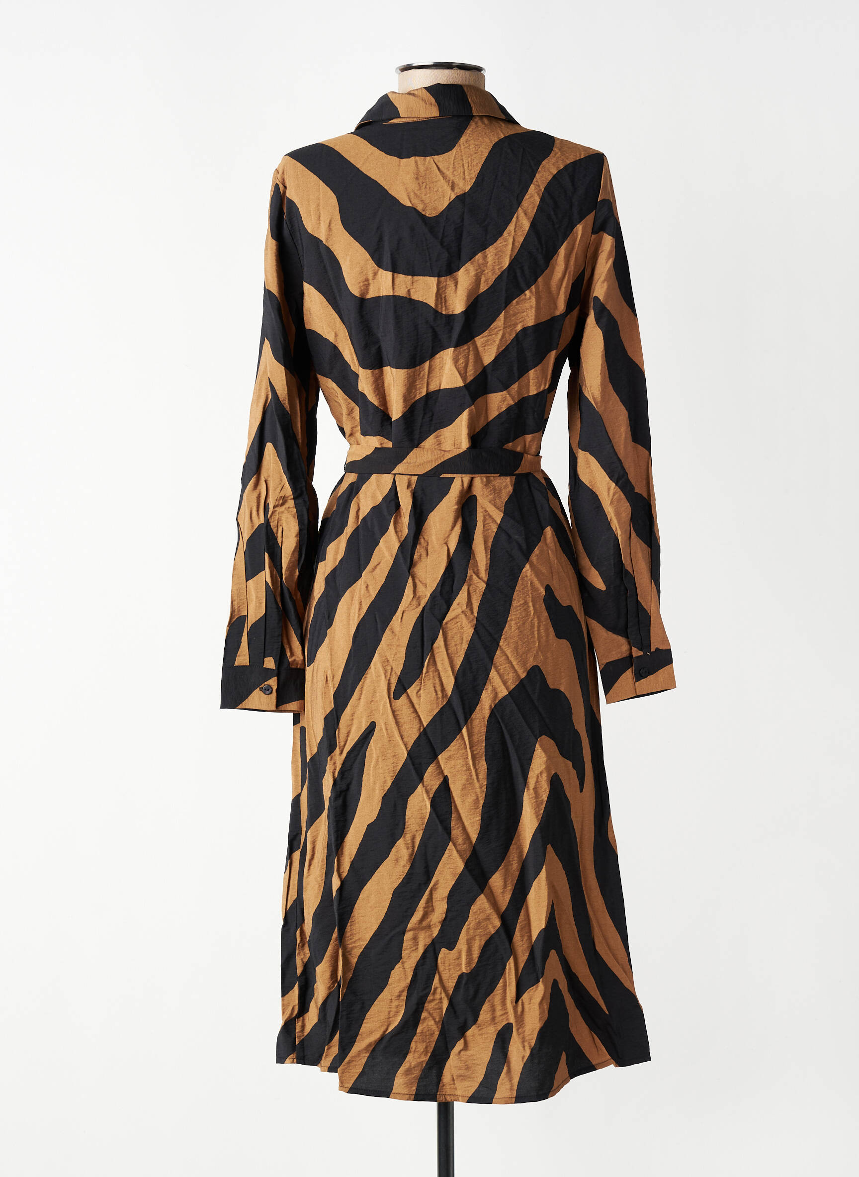 Robe longue marron VILA femme