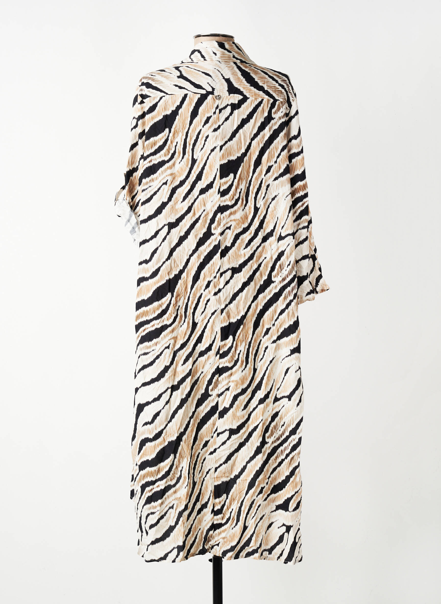 Robe longue beige PLEASE femme